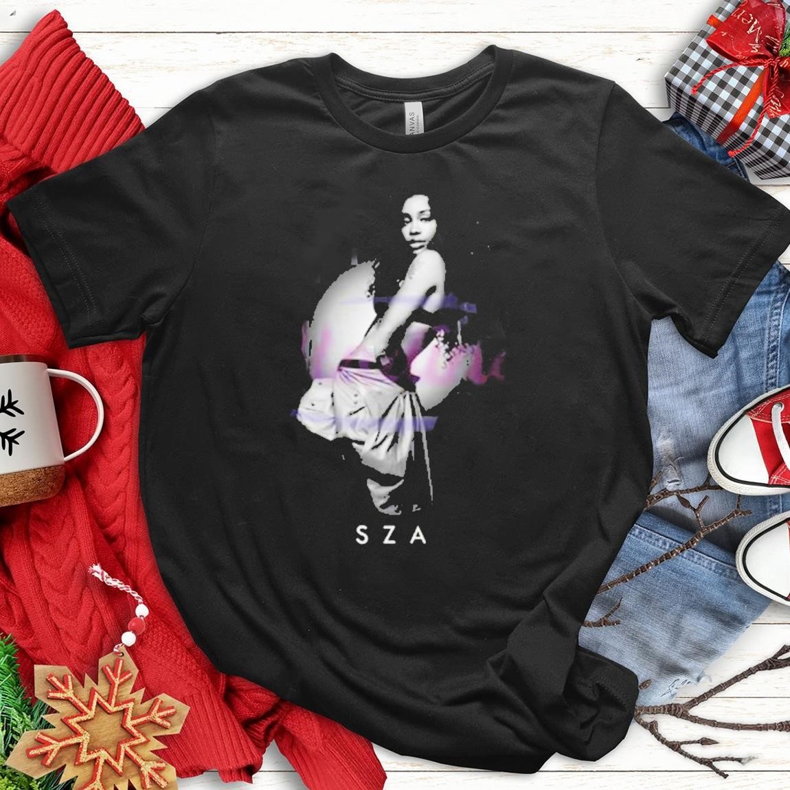 New Original SZA 2025 Grand National Tour Merchandise, Original SZA 2025 T-Shirts