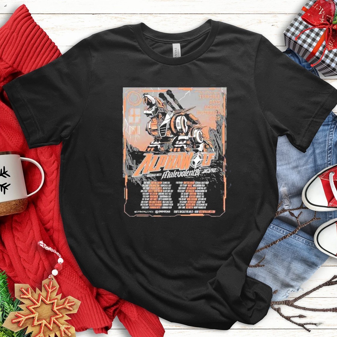 New Official Alpha Wolf Announce 2025 Regional Australian Tour, Alpha Wolf T-Shirts