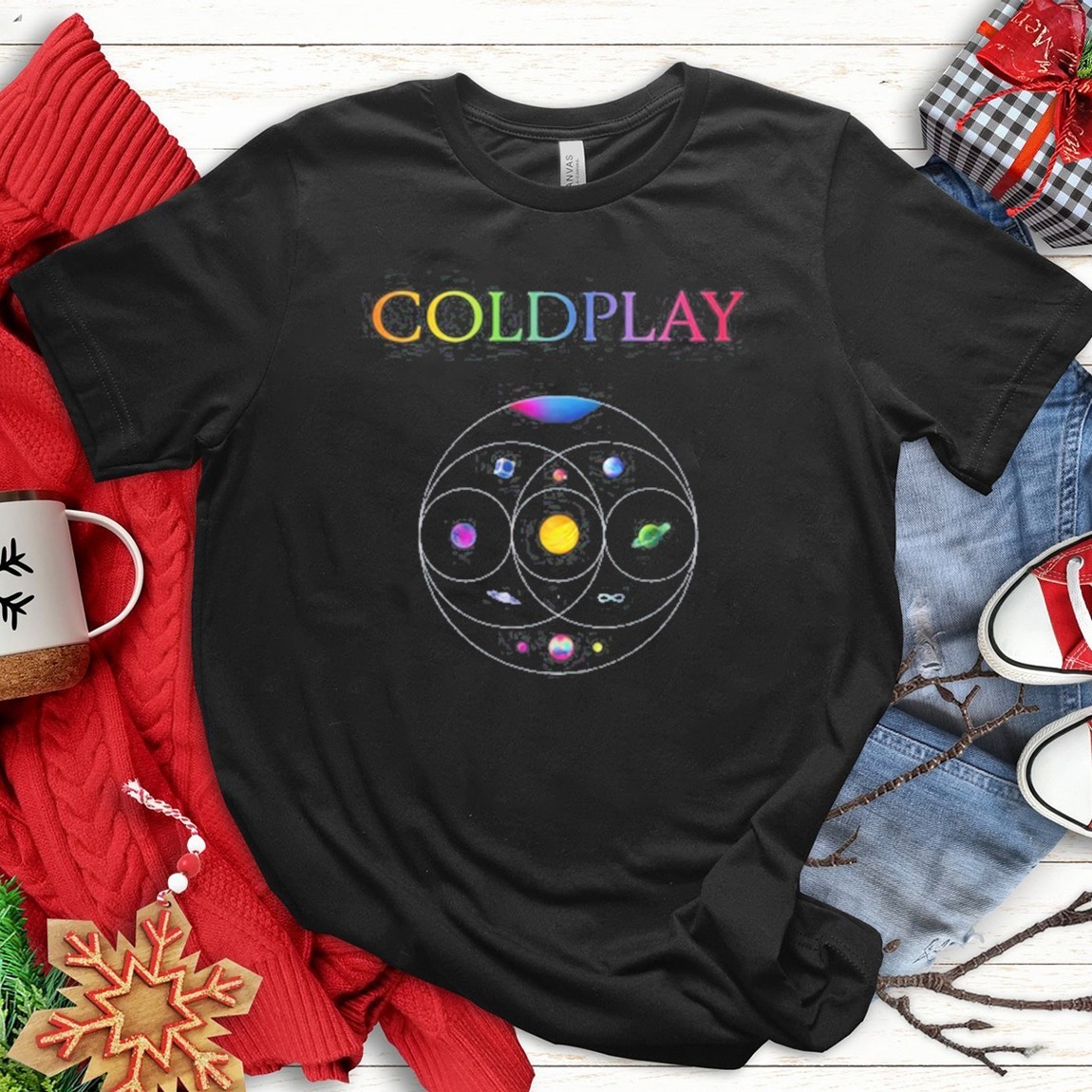New Official Coldplay 2025World Tour, Coldplay 2025 T-Shirts
