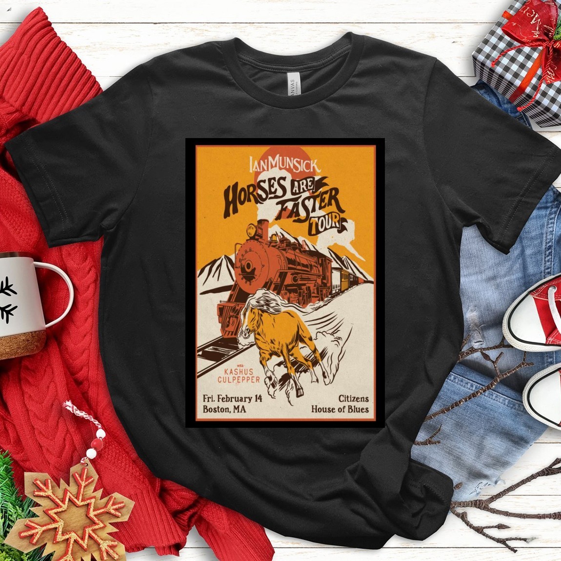 Official Ian Munsick Horses are Faster Tour 2025, Ian Munsick T-Shirts