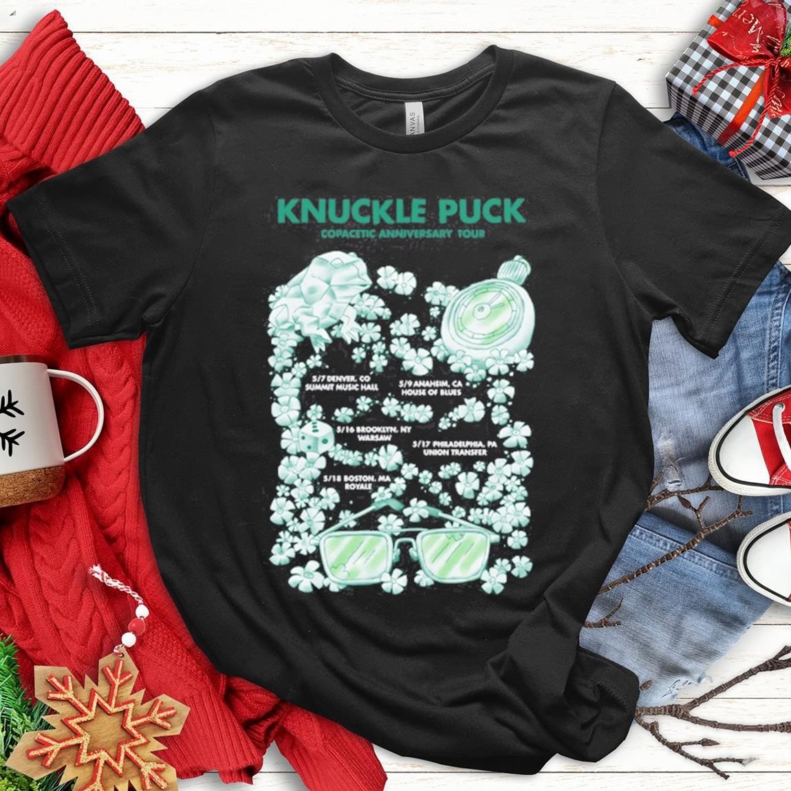 New Original Knuckle Puck Copacetic Anniversary Tour May 2025, Original Knuckle Puck T-Shirts