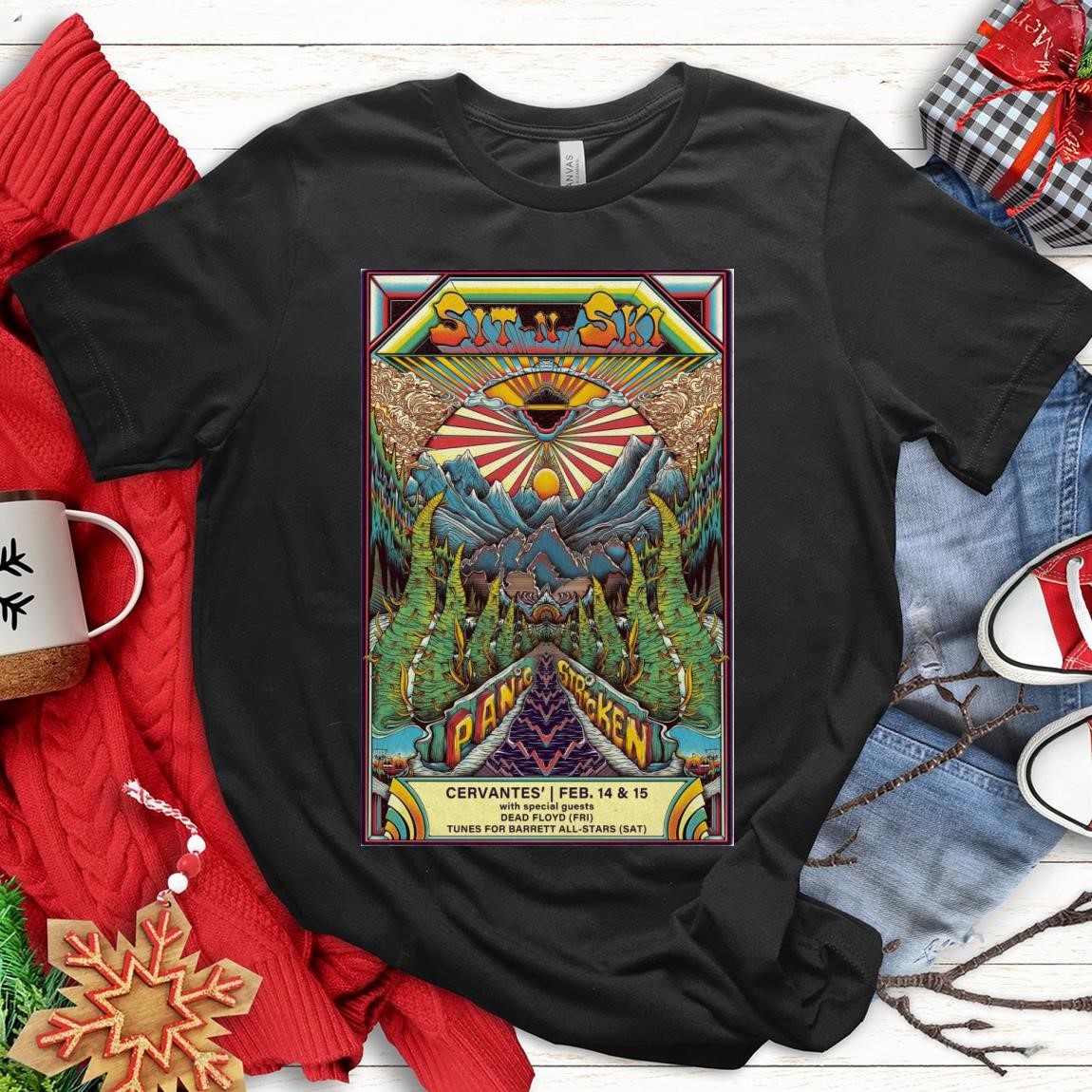 New Original Panic Stricken 2025 At Cervantes Masterpiece, Original Panic Stricken T-Shirts