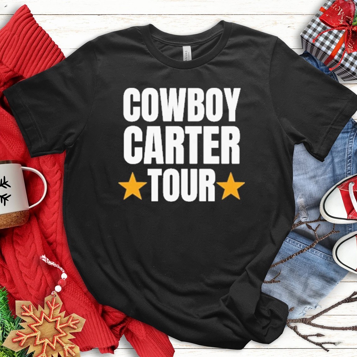 New Official Cowboy Carter Tour Beyonc Star 2025, Cowboy Carter T-Shirts