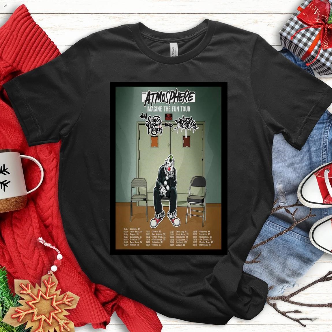 New Official Atmosphere Imagine The Fun 2025 Tour Limited, Atmosphere Imagine T-Shirts