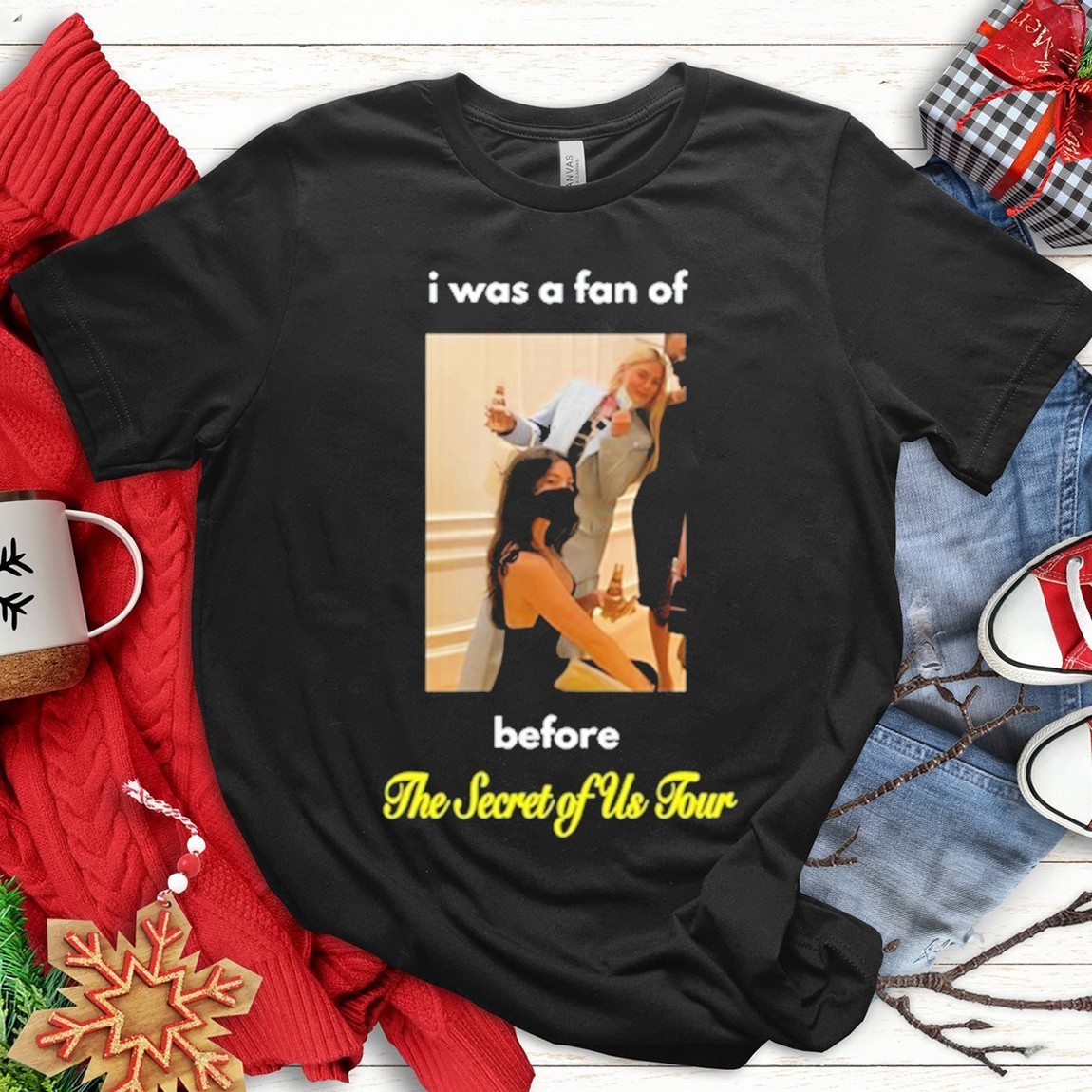 Top Ashe Source I Was A Fan Of Before The Secret Of Us Tour, Top Ashe Source T-Shirts