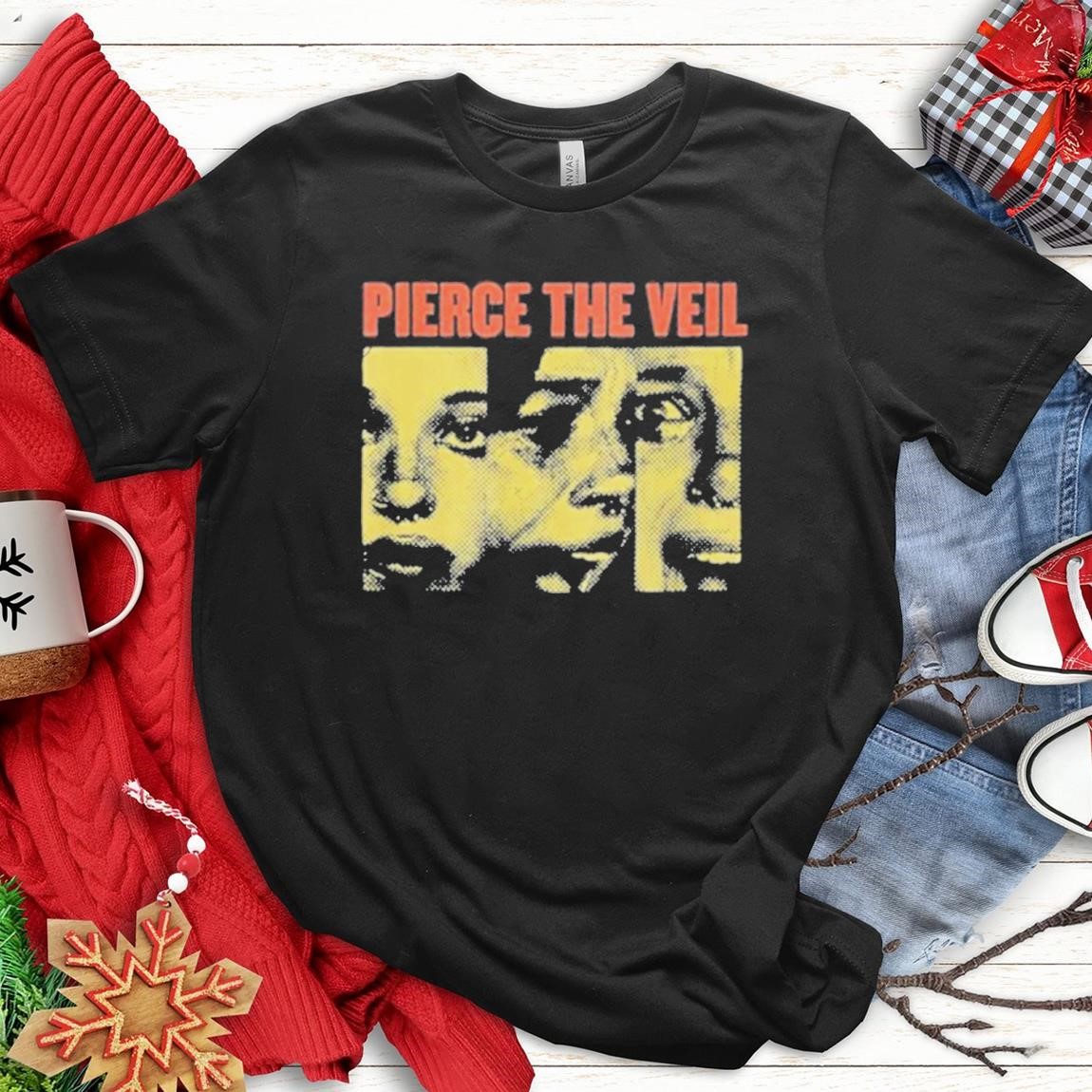 New Pierce The Veil 2025 World Tour I Cant Hear You, Pierce The Veil T-Shirts
