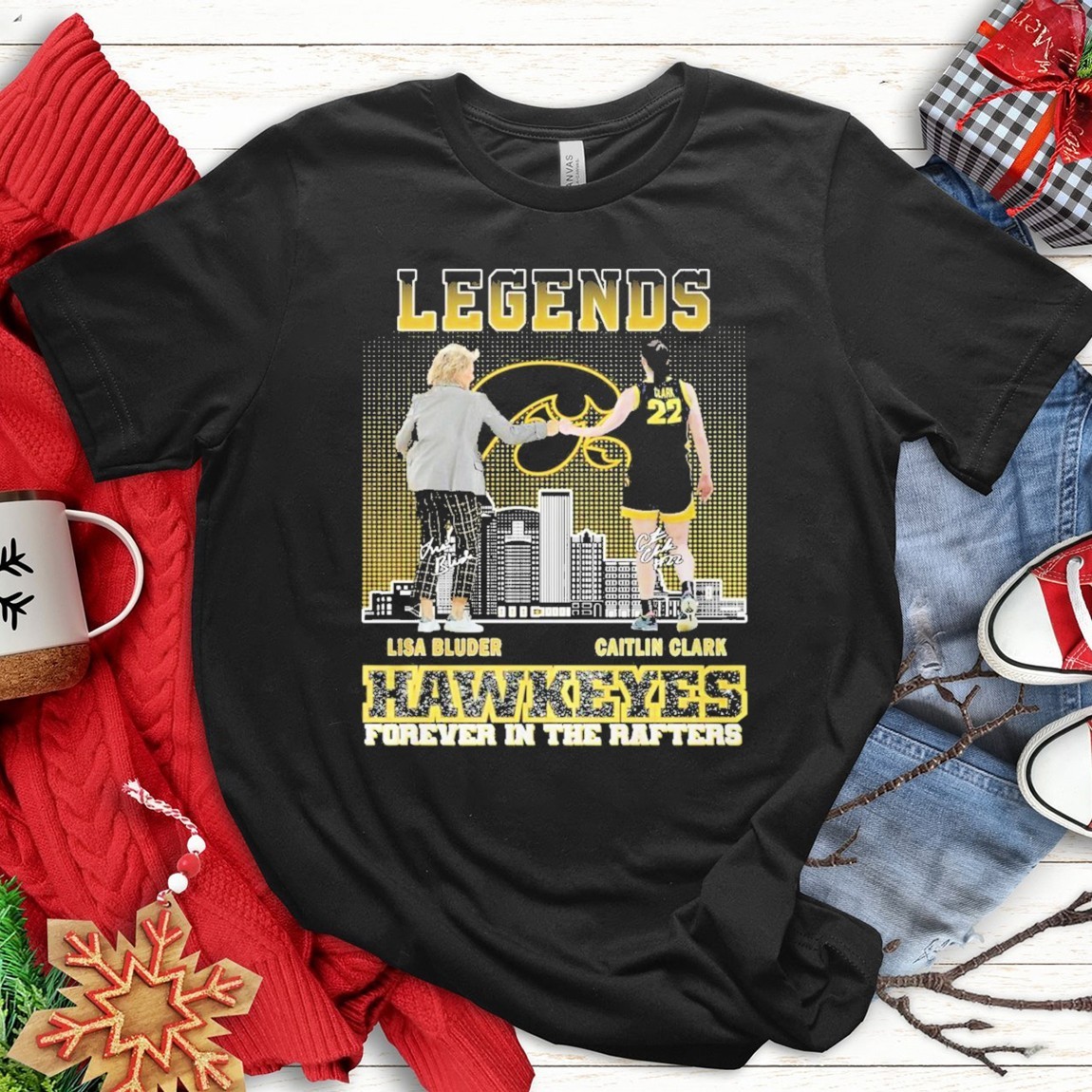 Premium Lisa Bluder And Caitlin Clark Hawkeyes 2025, Premium Lisa Bluder T-Shirts