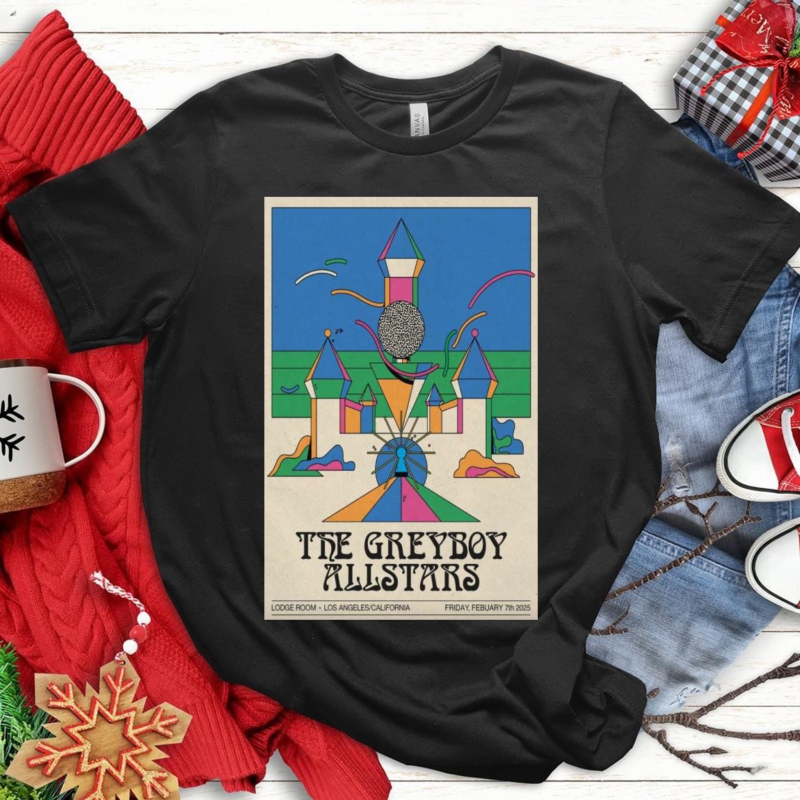 Official The Greyboy Allstars At Lodge Room Highland Park 2025, The Greyboy T-Shirts