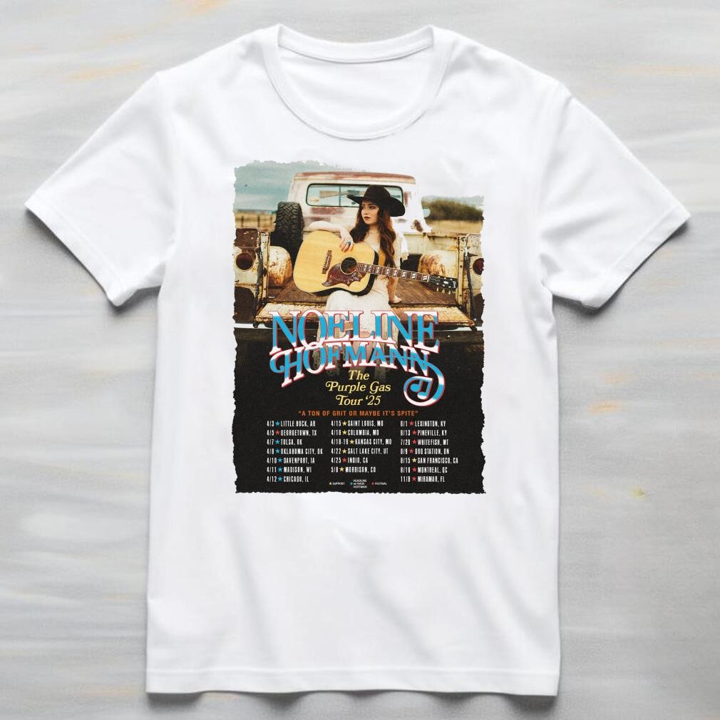 Official Noeline Hofmann The Purple Gas Tour 25, Noeline Hofmann T-Shirts