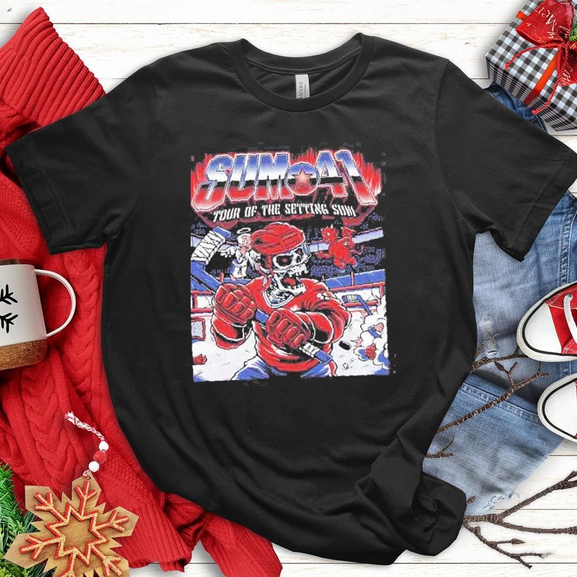 Official Sum 41 For The Final Leg Tour Of The Setting Sun, The Final Leg T-Shirts