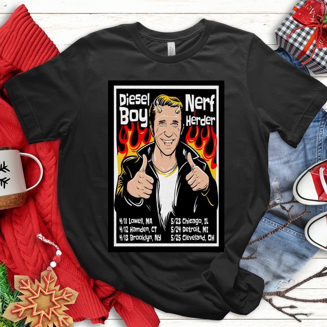 Official Diesel Boy & Nerf Herder 2025, Diesel Boy T-Shirts
