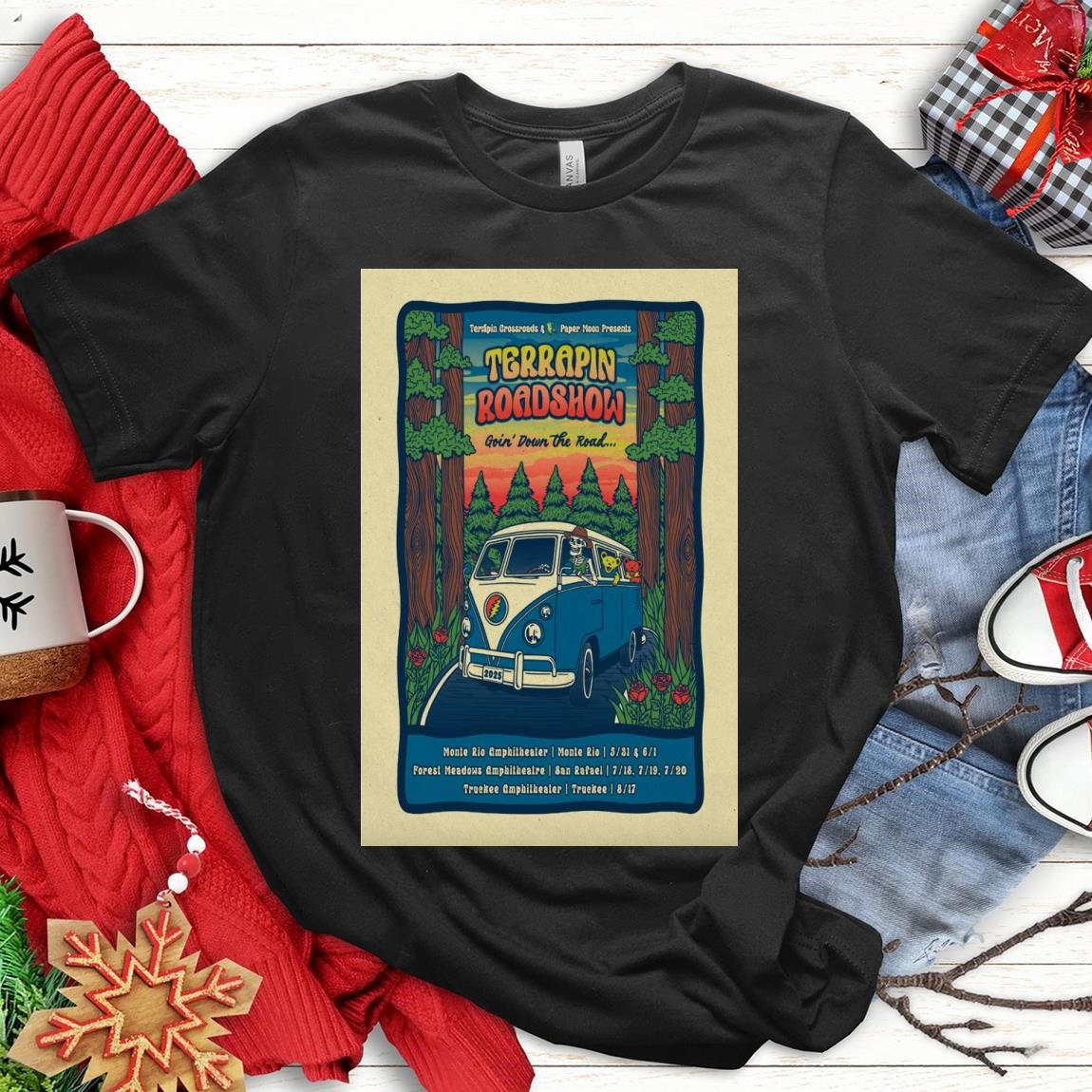 Official Terrapin Roadshow Goin Down The Road 2025hows, Terrapin Roadshow T-Shirts