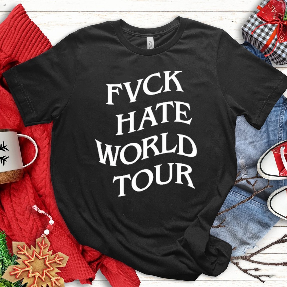 Official Fwuh Store Fvck Hate World Tour, Fwuh Store T-Shirts