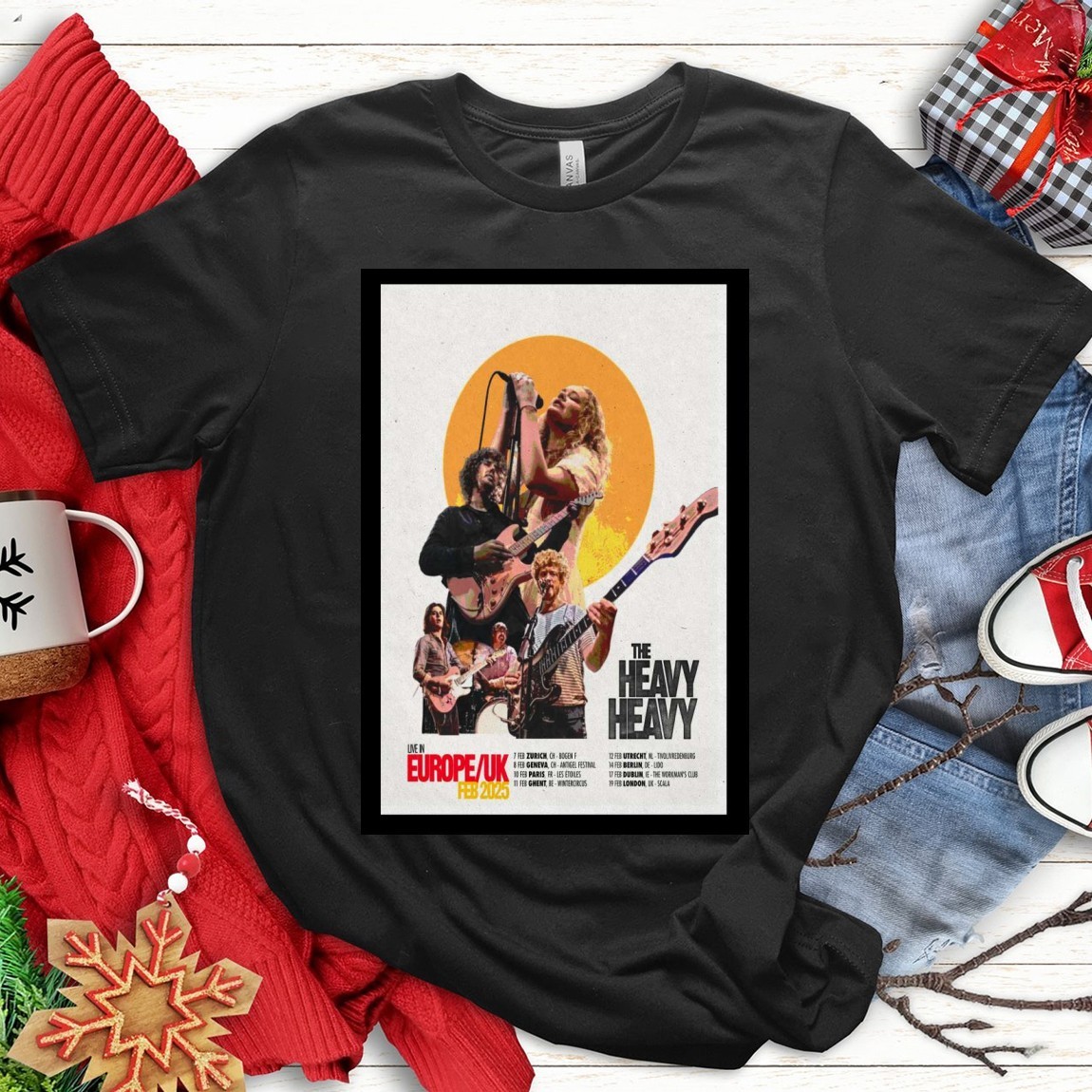 The Heavy Heavy In UK Feb 2025, The Heavy Heavy T-Shirts