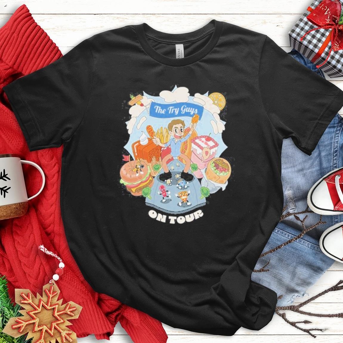 Official Keith Eats The Menu Tour, Keith Eats T-Shirts