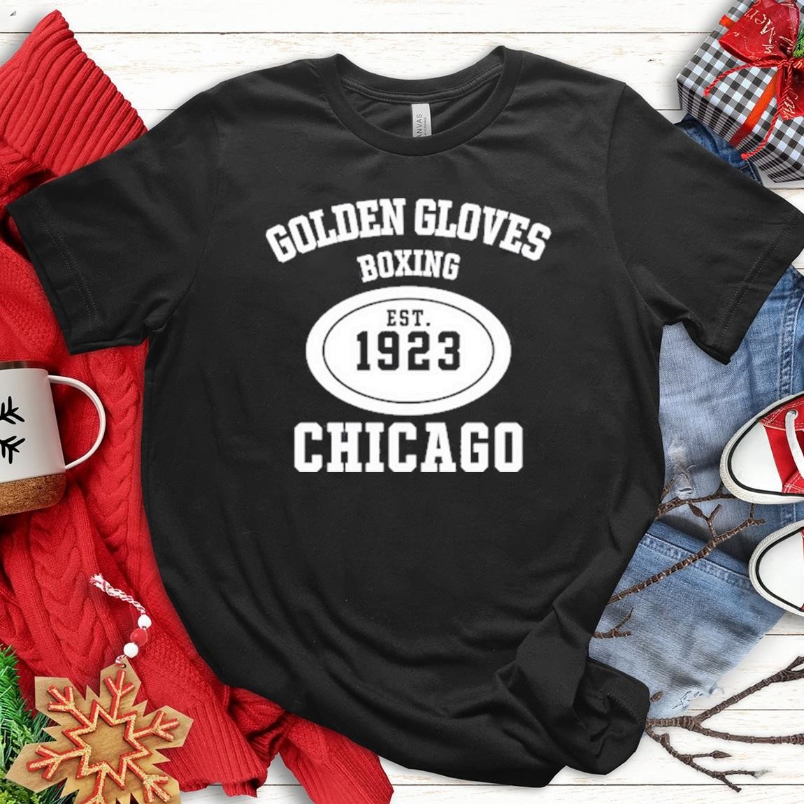 Official Golden Gloves Boxing Chicago 1923, Golden Gloves T-Shirts
