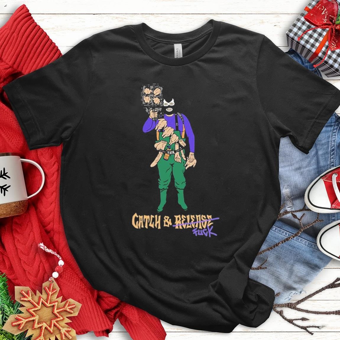 Official Powerfish Catch & Fk, Powerfish Catch T-Shirts