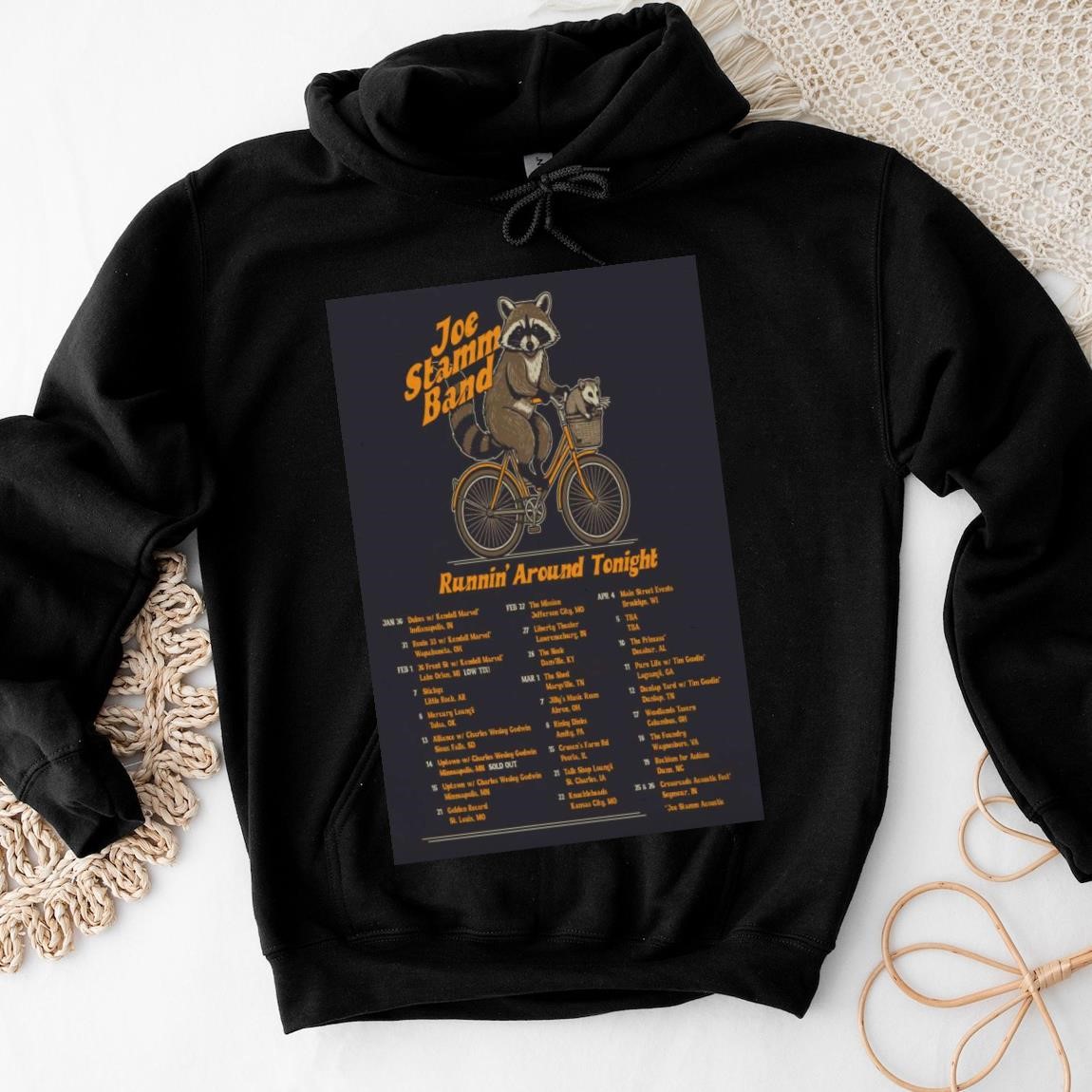 Official Joe Stamm Band Runnin Around Tonight Tour 2025, Joe Stamm Hoodies