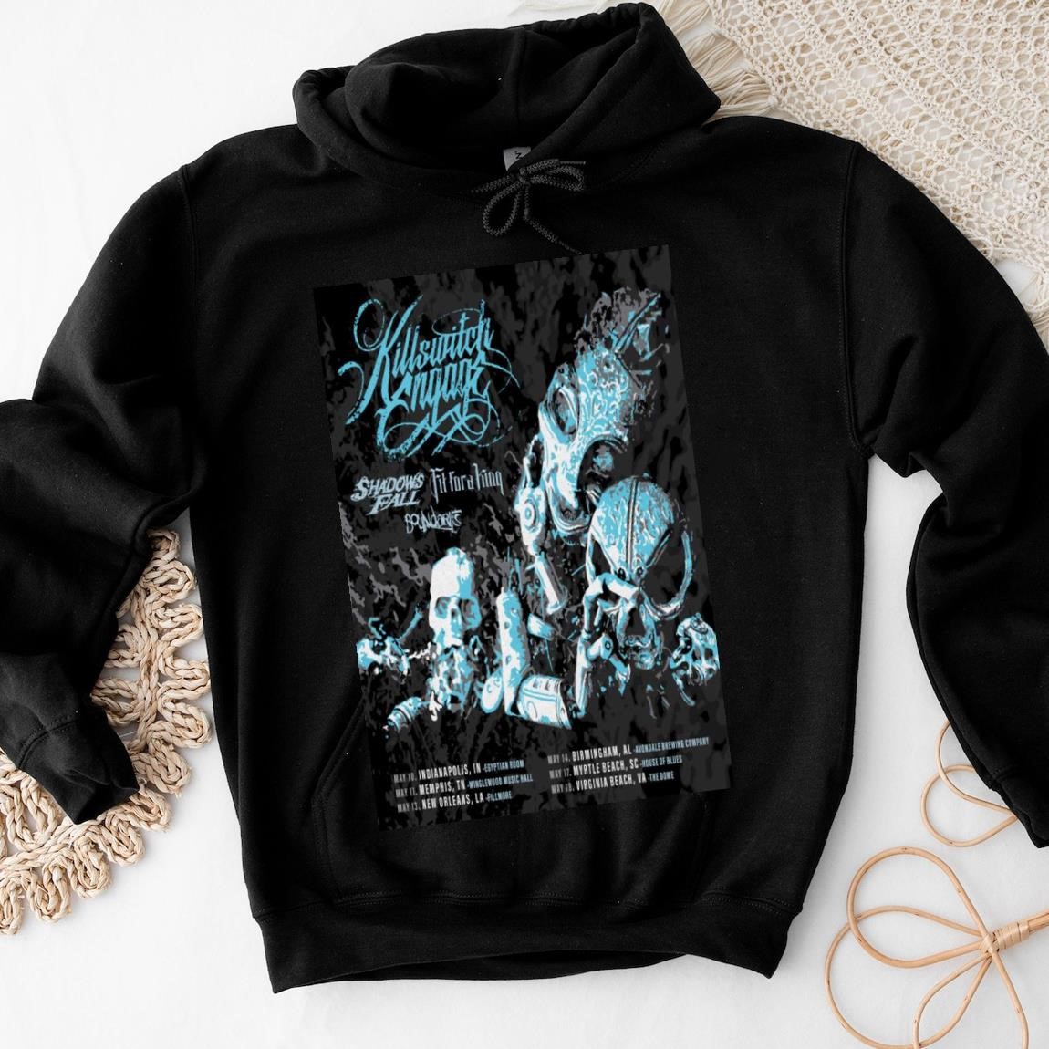 Official Killswitch Engage May Tour 2025, Killswitch Engage Hoodies