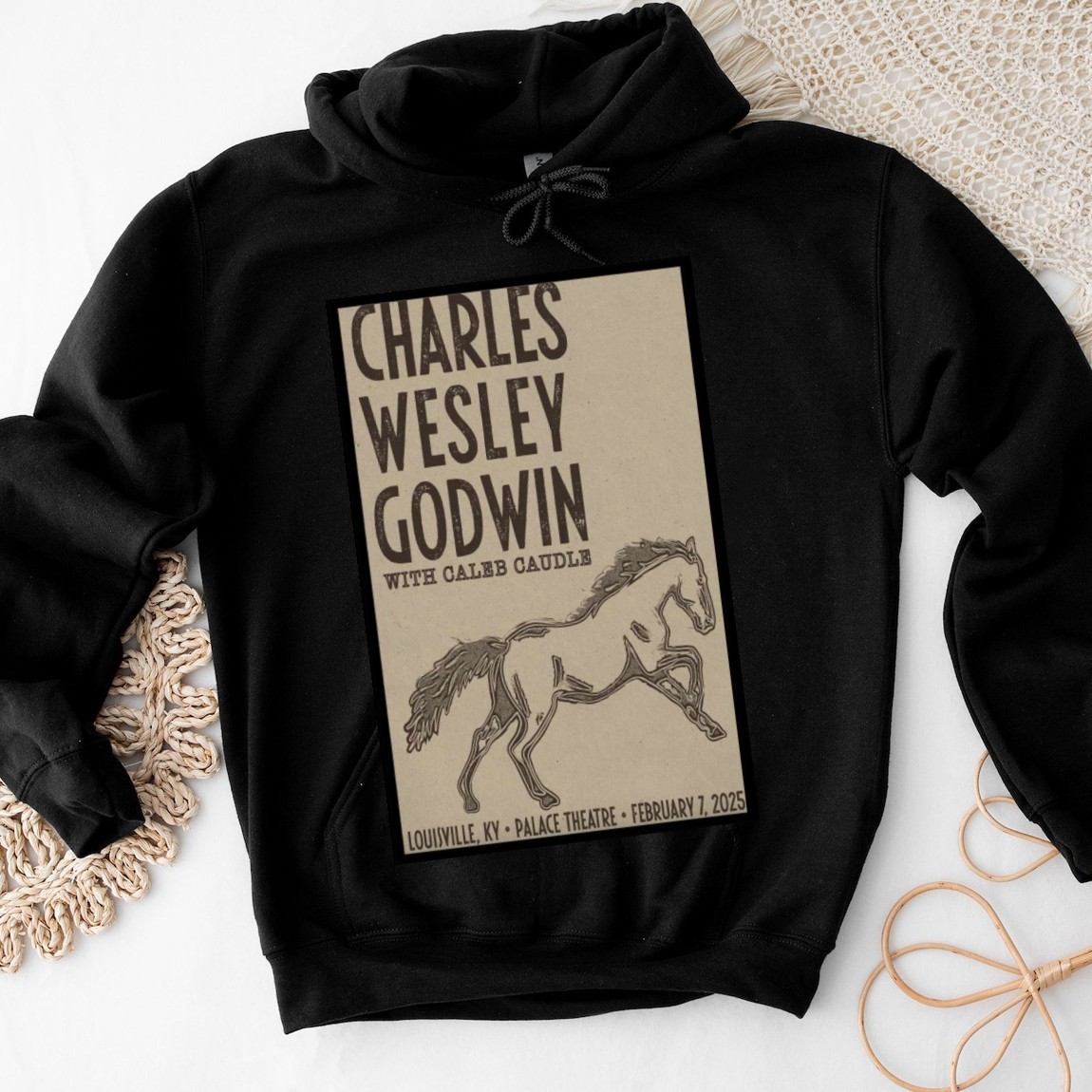 Original Charles Wesley Godwin Feb 7 2025 Tour, Original Charles Wesley Hoodies