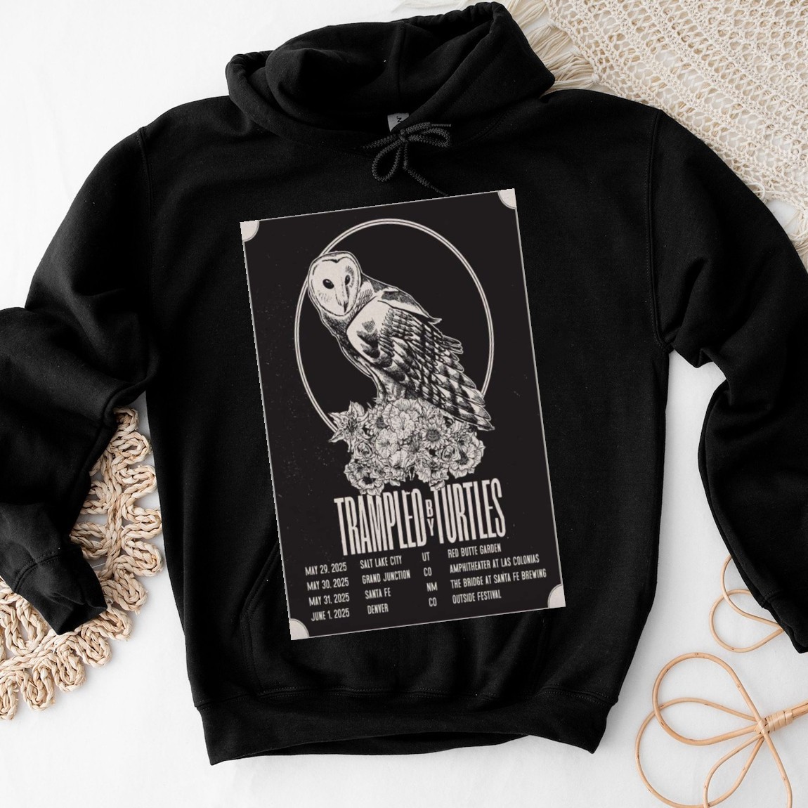 Official Trampled By Turtles Tour May 2025, Trampled By Turtles Hoodies