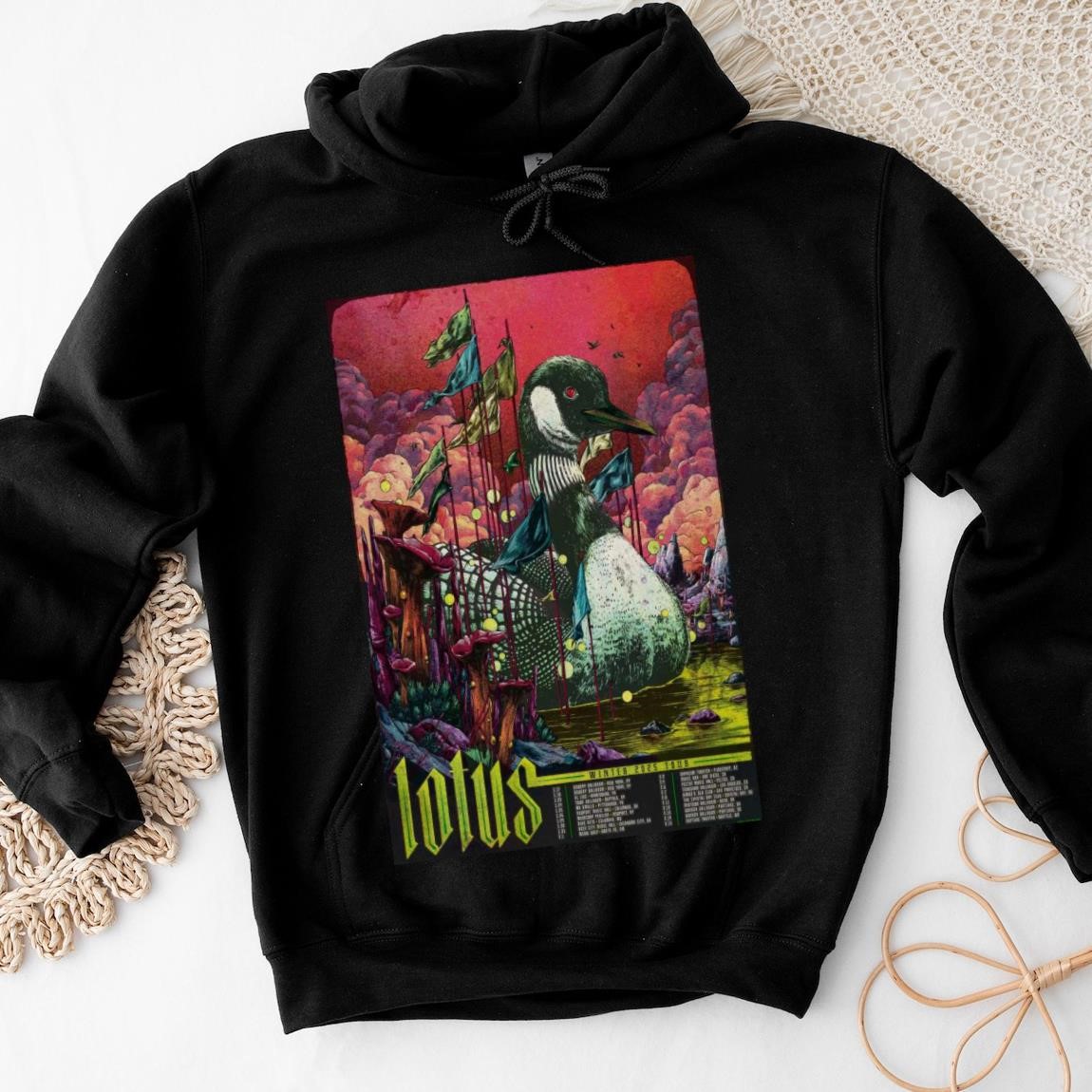 New Official Lotus The Band Winter Tour 2025, Lotus Hoodies