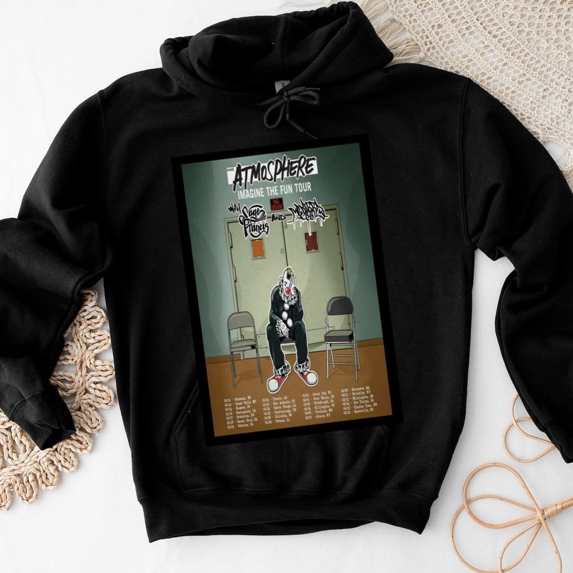 New Official Atmosphere Imagine The Fun 2025 Tour Limited, Atmosphere Imagine Hoodies
