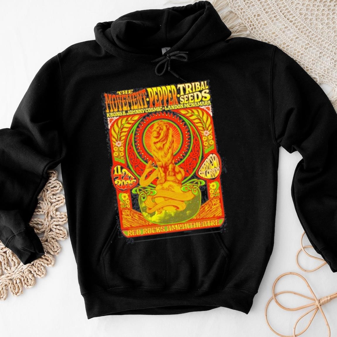 New Official PEPPER 2025 Tour Red Rocks, PEPPER 2025 Hoodies