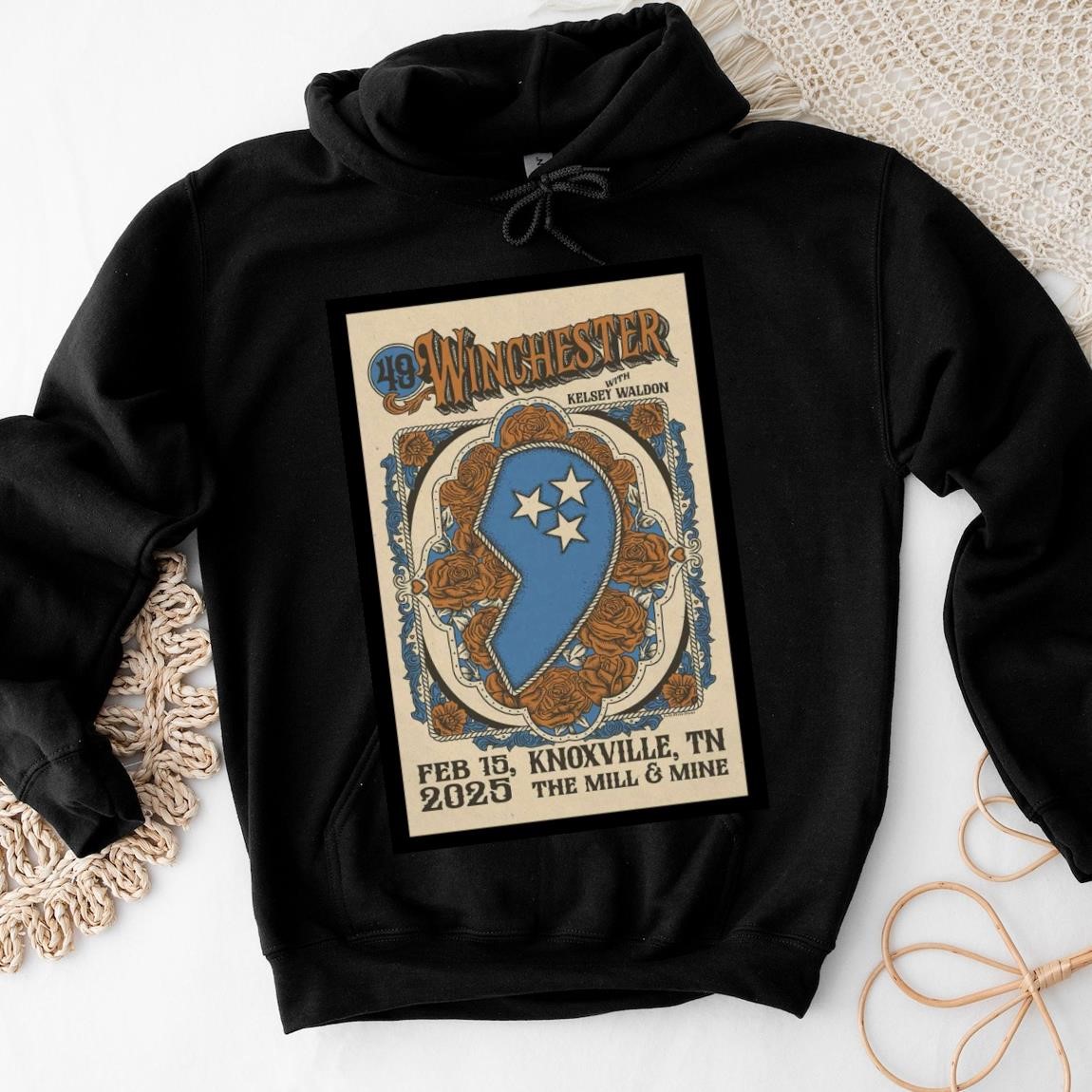New Official 49 Winchester February 15 2025 The Mill And Mine Tour, 49 Winchester Hoodies