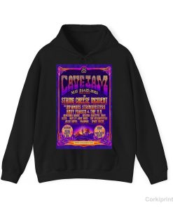 Event CaveJam Tour 24 And 25 May 2025 The String, Event CaveJam Poster Hoodies