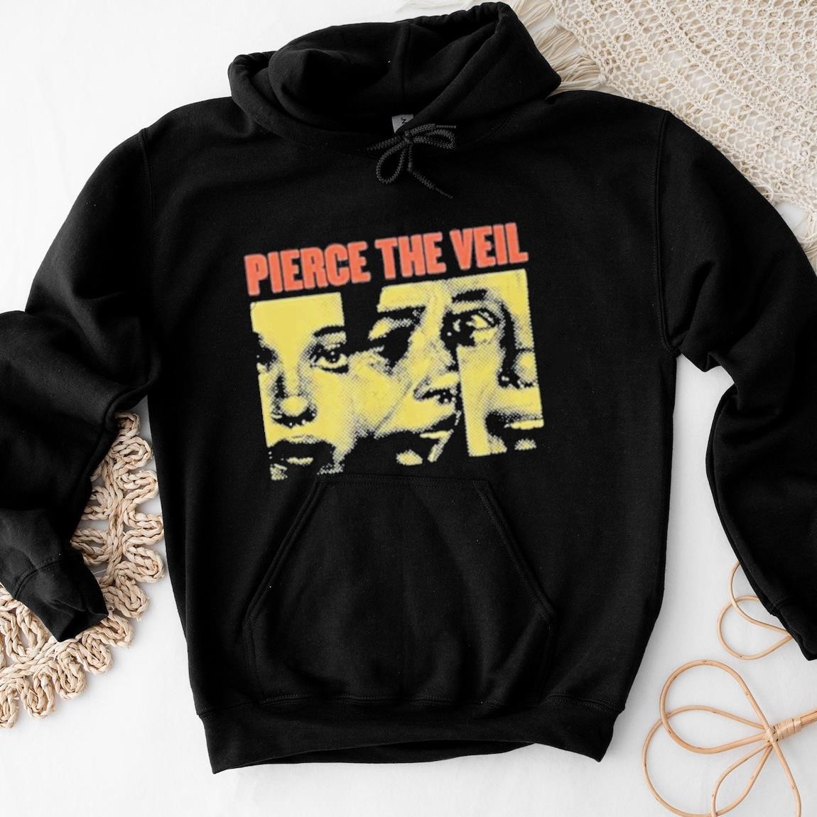 Pierce The Veil 2025 World Tour I Cant Hear You, Pierce The Veil Hoodies