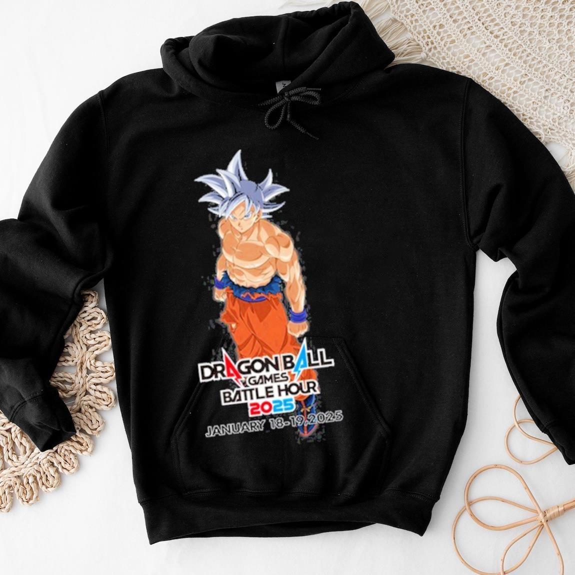 New Official Dragon Ball Game Battle Hour Jan 18-19 2025, Dragon Ball Hoodies