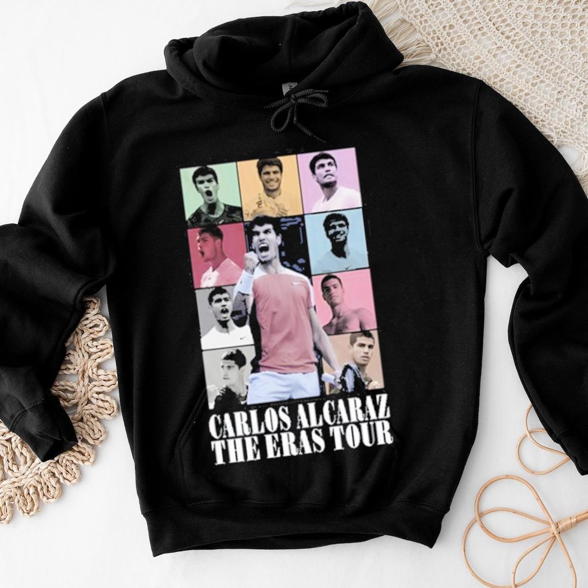New Official Carlos Alcaraz The Eras Tour, Carlos Alcaraz Hoodies