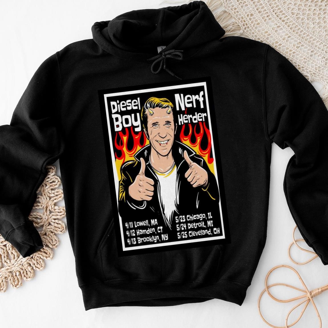 New Official Diesel Boy & Nerf Herder 2025, Diesel Boy Hoodies