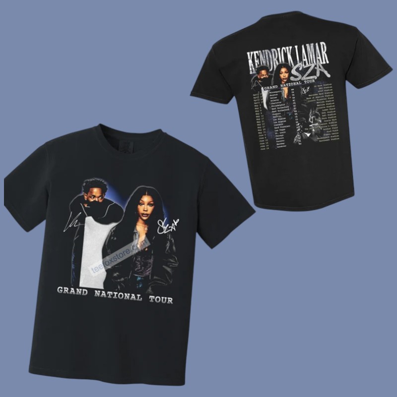 Grand National Tour 2025 Kendrick Lamar Sza Unisex, Grand National Tour T-Shirt