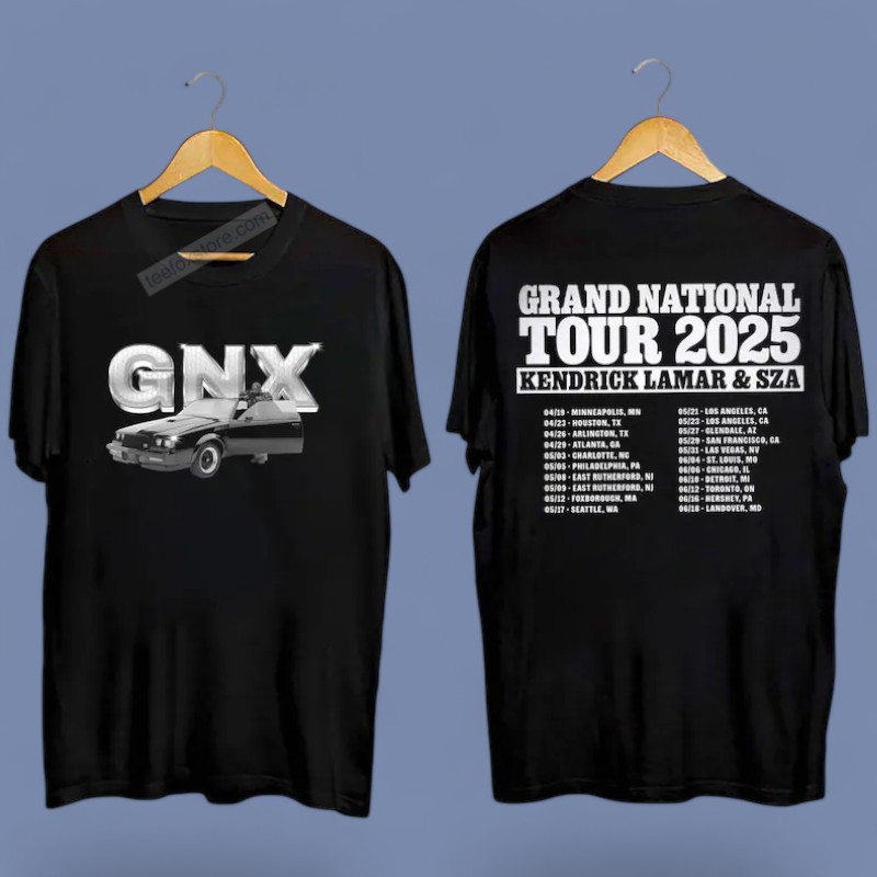 Kendrick Lamar GNX Tour 2025, Kendrick Lamar GNX T-Shirt