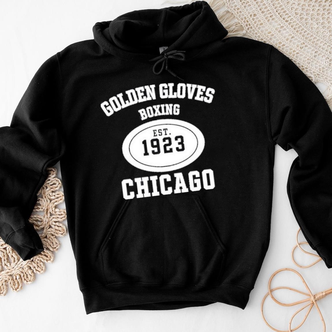 New Official Golden Gloves Boxing Chicago 1923, Golden Gloves Hoodies