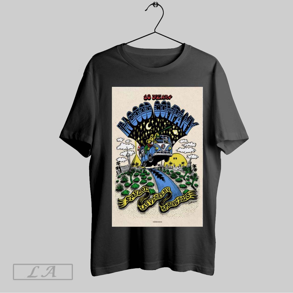  In Good Company 10 Year Sphere Las Vegas Nv Spring 2025 Tour, In T-Shirt
