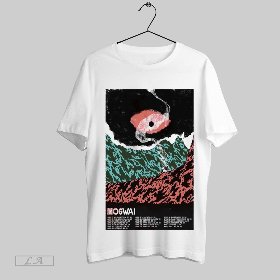  Mogwai World Tour Us April May 2025, Mogwai T-Shirt