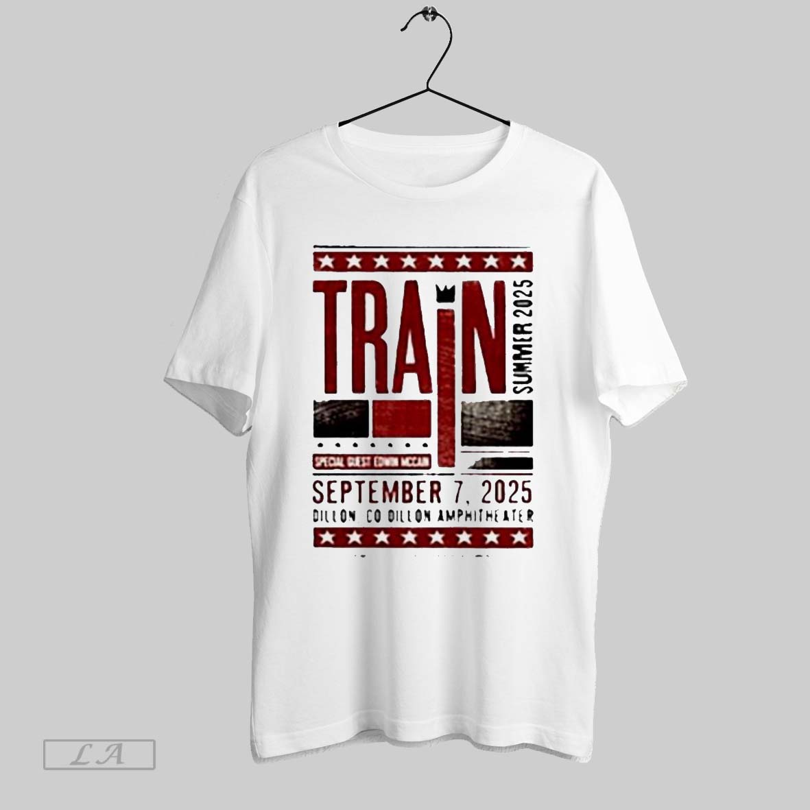 Train Summer Tour 2025 Edwin Mccain, Train Summer T-Shirt