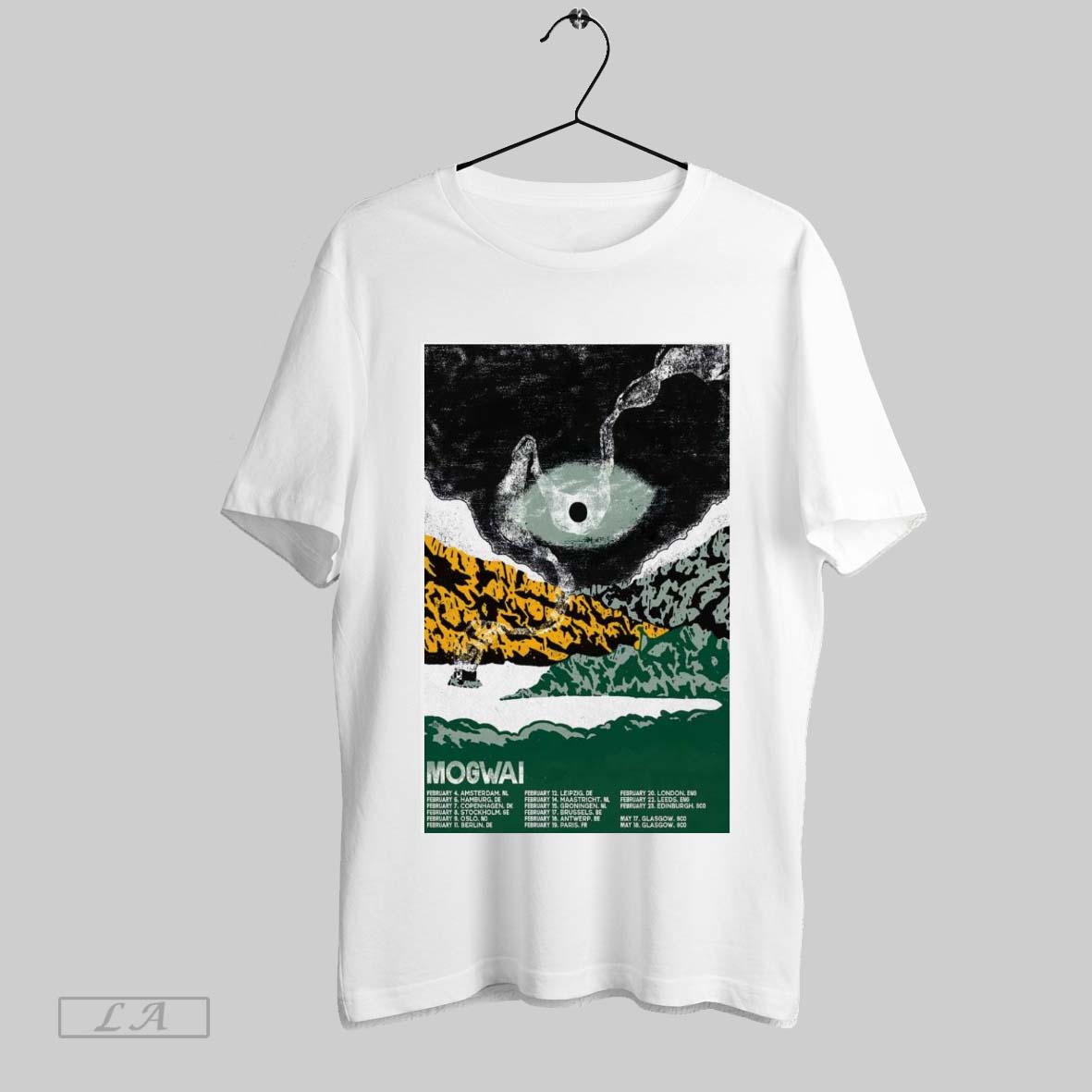 New Mogwai World Tour Uk Feb And May 2025, Mogwai T-Shirt