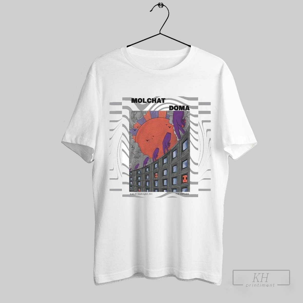 Molchat Doma At The Anthem In Washington Dc On Feb 11 2025 Tour, Molchat Doma T-Shirt