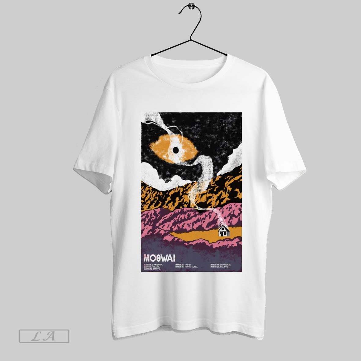 New Mogwai World Tour Asia March 8 20 2025, Mogwai T-Shirt