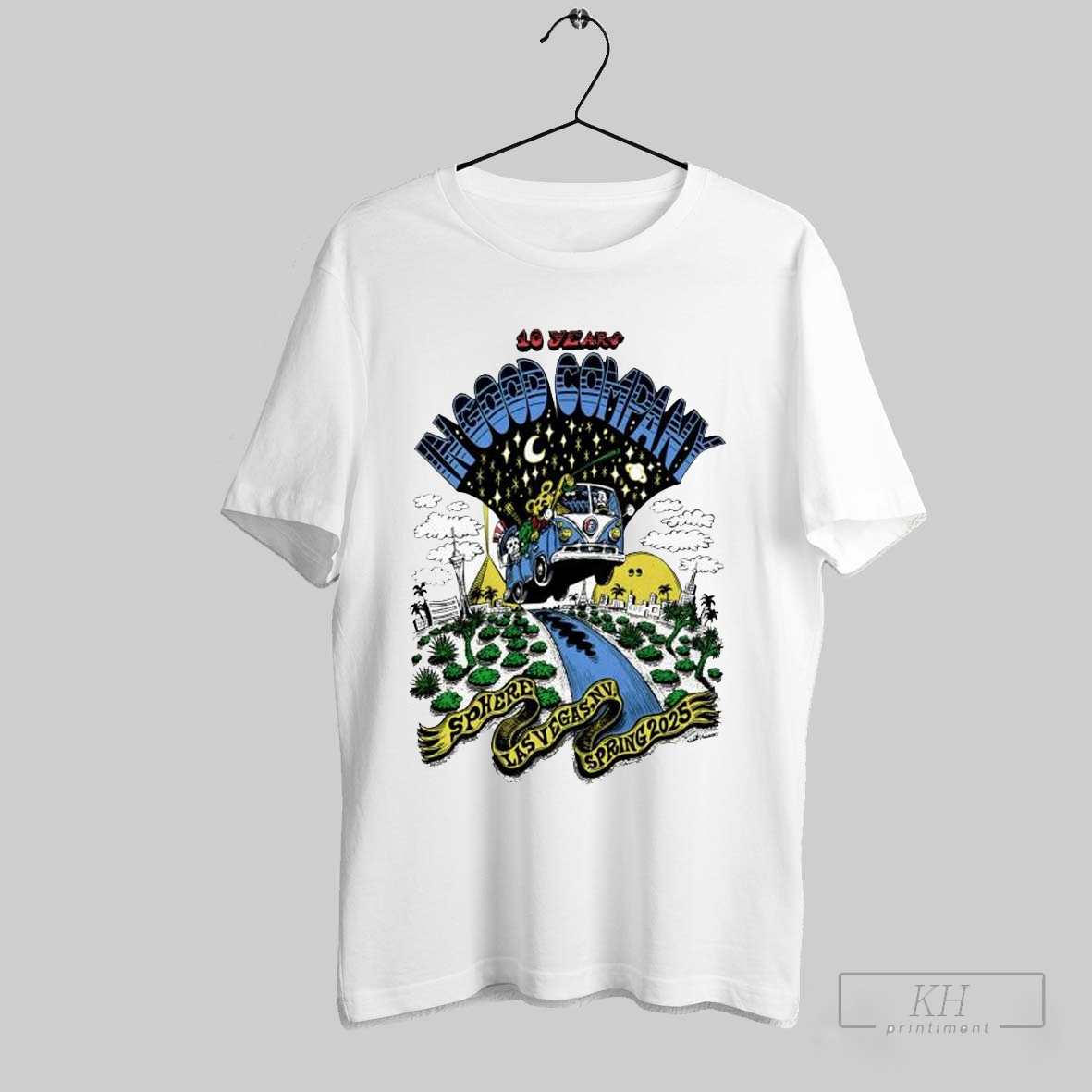 In Good Company 10 Year Sphere Las Vegas Nv Spring 2025 Tour, In Good Company T-Shirt