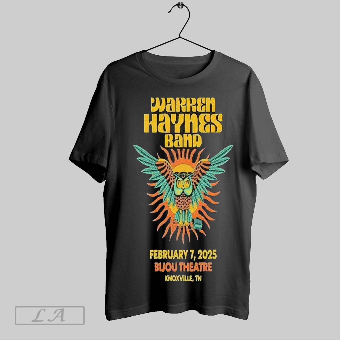 Warren Haynes Feb 07 2025 Bijou Theatre Knoxville Tn Tour, Warren Haynes T-Shirt