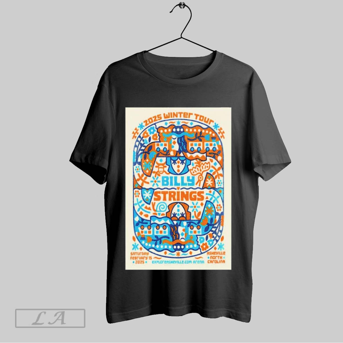 New Billy Strings 2025 Winter Tour February 15 2025, Billy Strings T-Shirt
