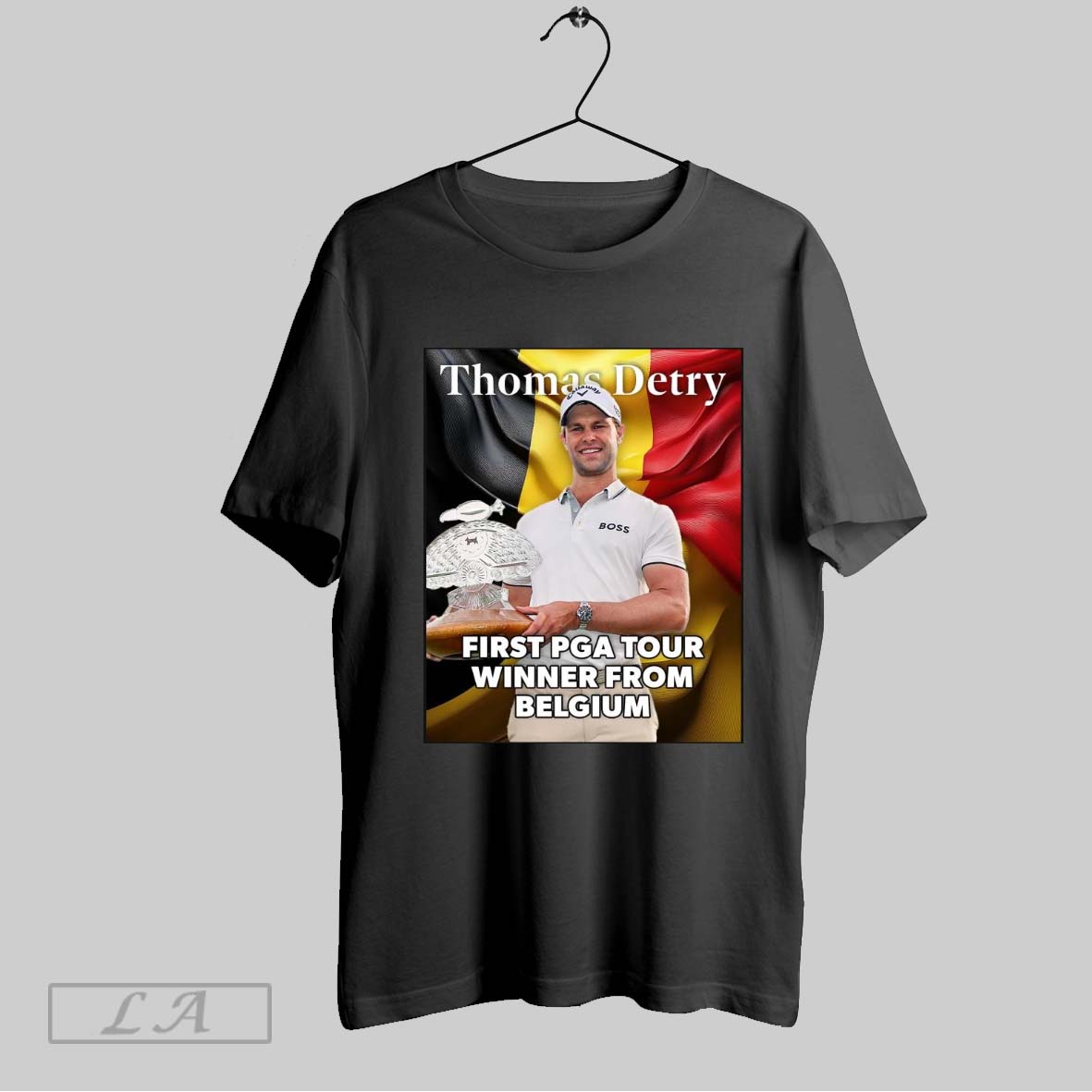 Thomas Detry First Pga Tour Winner From Belgium 2025, Thomas Detry T-Shirt