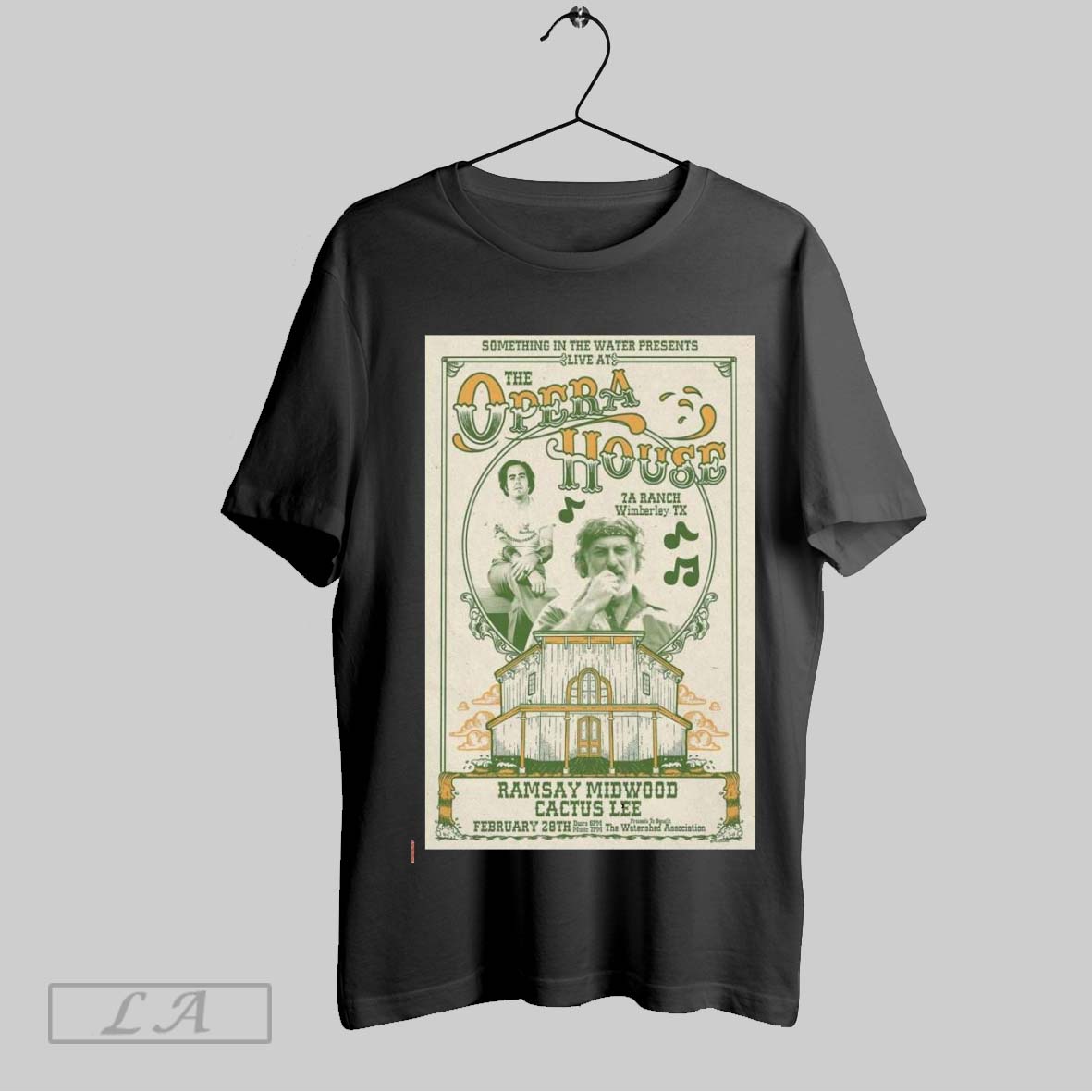 New Ramsay Midwood And Cactus Lee February 28 2025 Tour, Ramsay T-Shirt