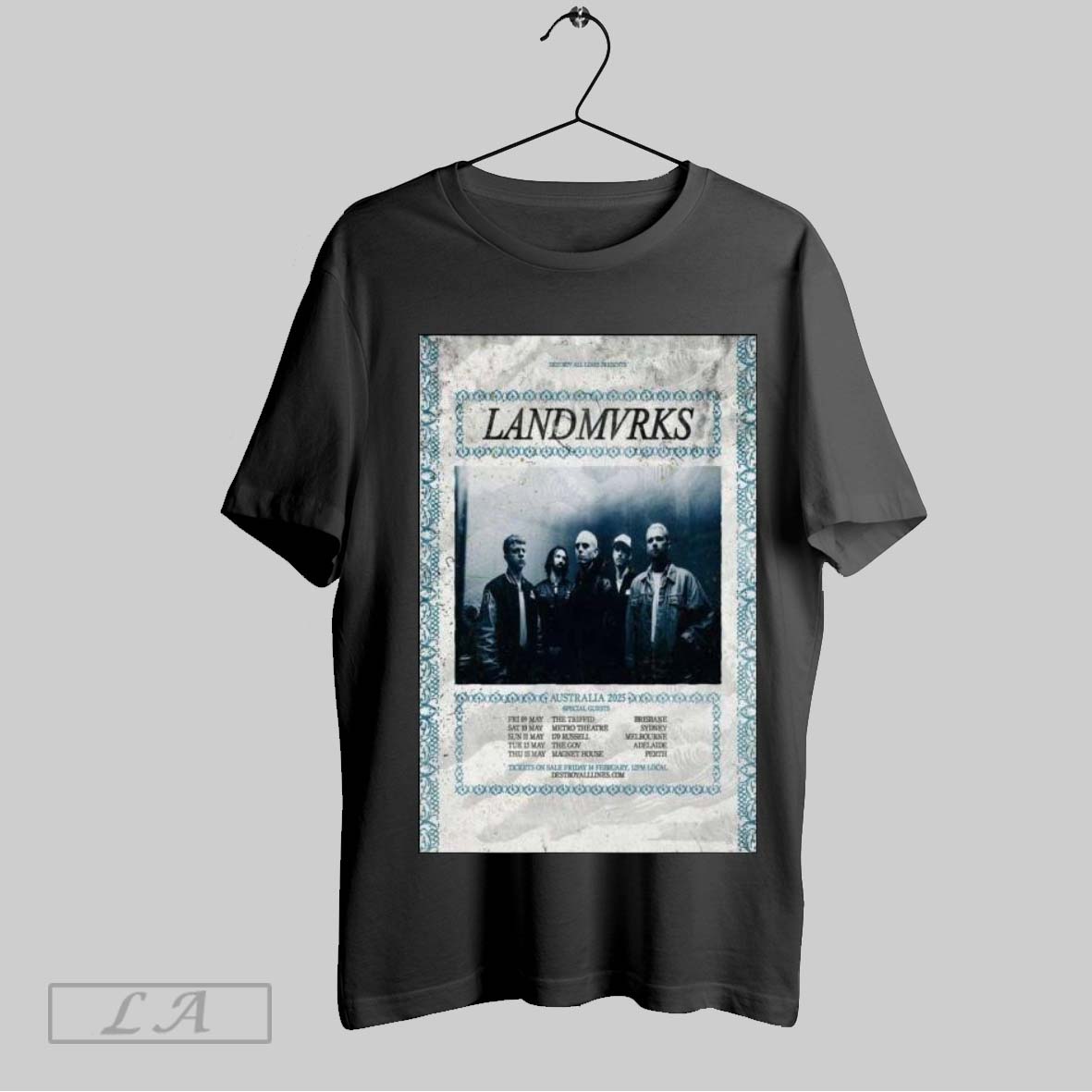 Landmvrks Australia 2025 Tour, Landmvrks Australia T-Shirt