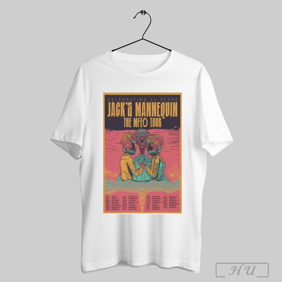 Jacks Mannequin Celebrating 20Year The Mfeo Tour 2025, Jacks Mannequin T-Shirt